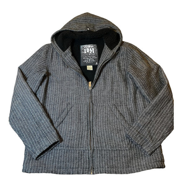 Lost Inc Other - Lost Ent Monsters of Mayhem Wool Blend Fleece Skater Zip Front Jacket 90's‎ M